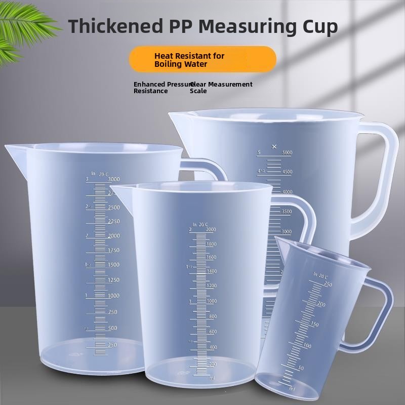 Kitchen Baking Scale - Gelas Ukur Minyak Plastik 6L Transparan,