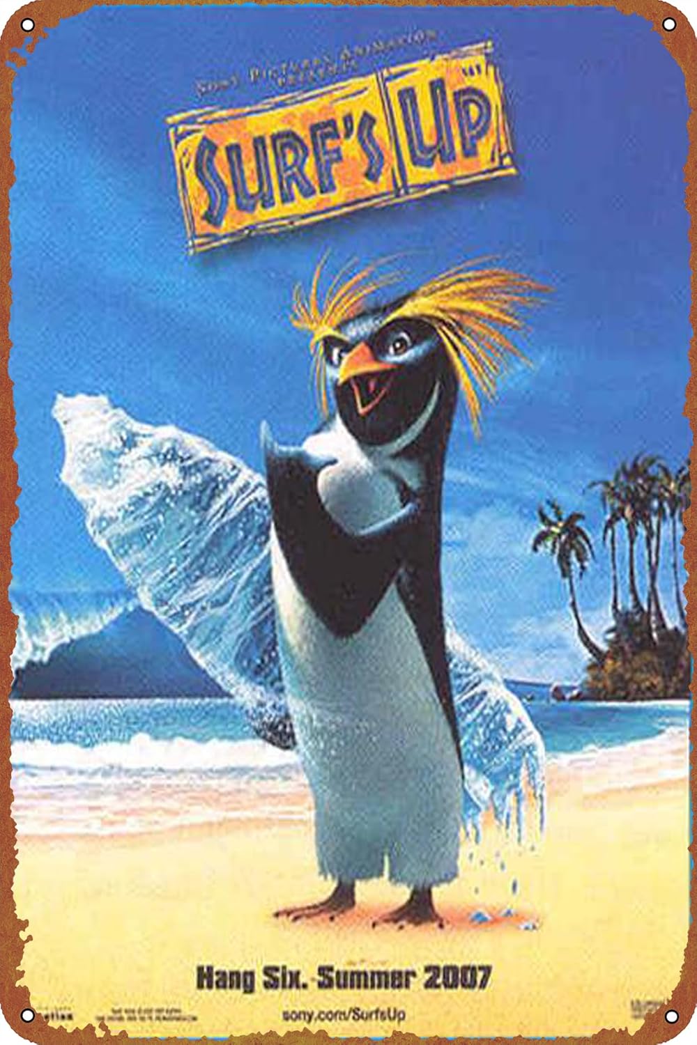 Kitchen Up - 1p, Poster Film Surfs Up, Papan