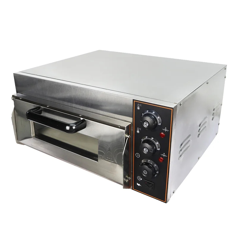 Commercial Kitchen Baking Oven - Oven Pizza Satu Dek Bahan Stainless