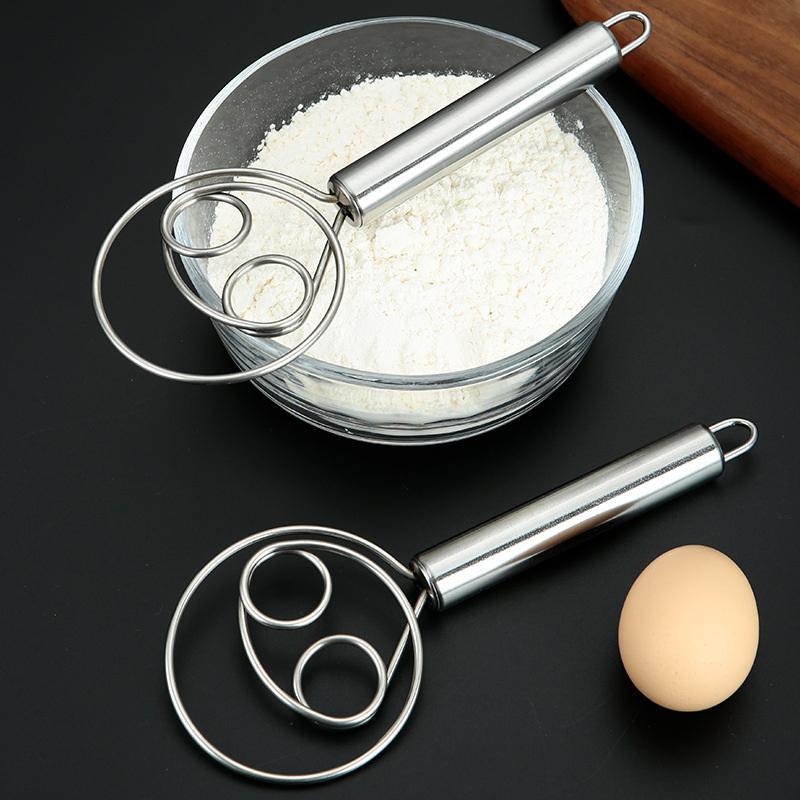 Kitchen Baking Mixer - Pengaduk Adonan Roti Stainless Steel, Pengocok