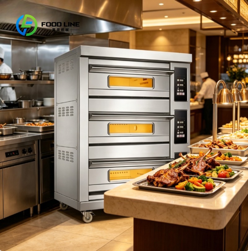 Commercial Kitchen Baking Oven - Oven Komersial Stainless Steel Oven Pemanggang