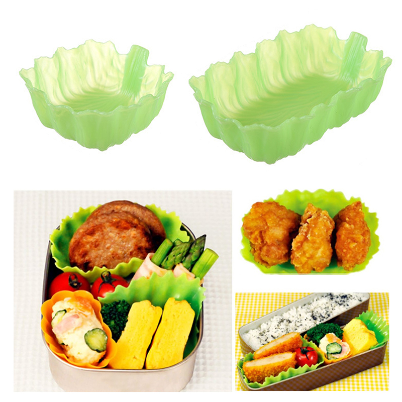 Kitchen Baking Dishes - 2/4 buah pembagi makan siang microwave