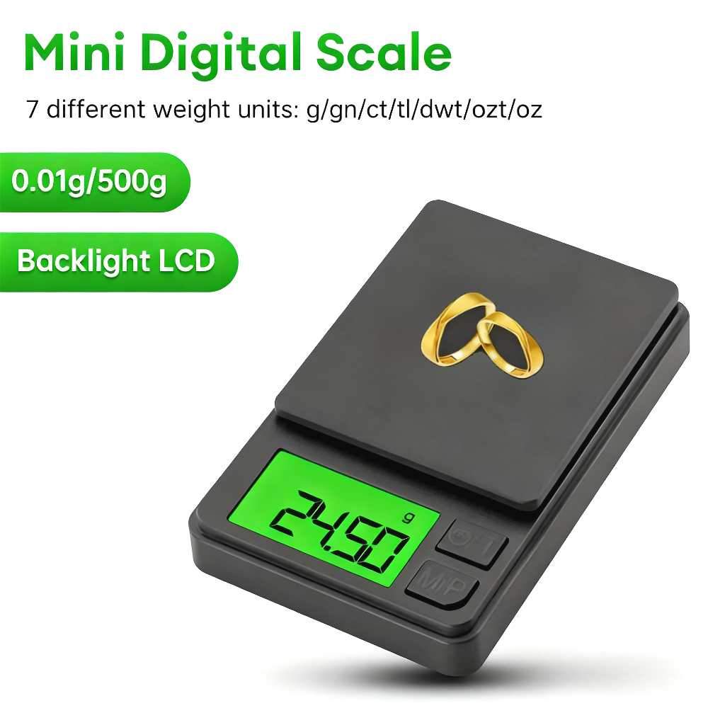 Kitchen Baking Scale - Timbangan digital mini 200/500/1000g 0.01g, timbangan