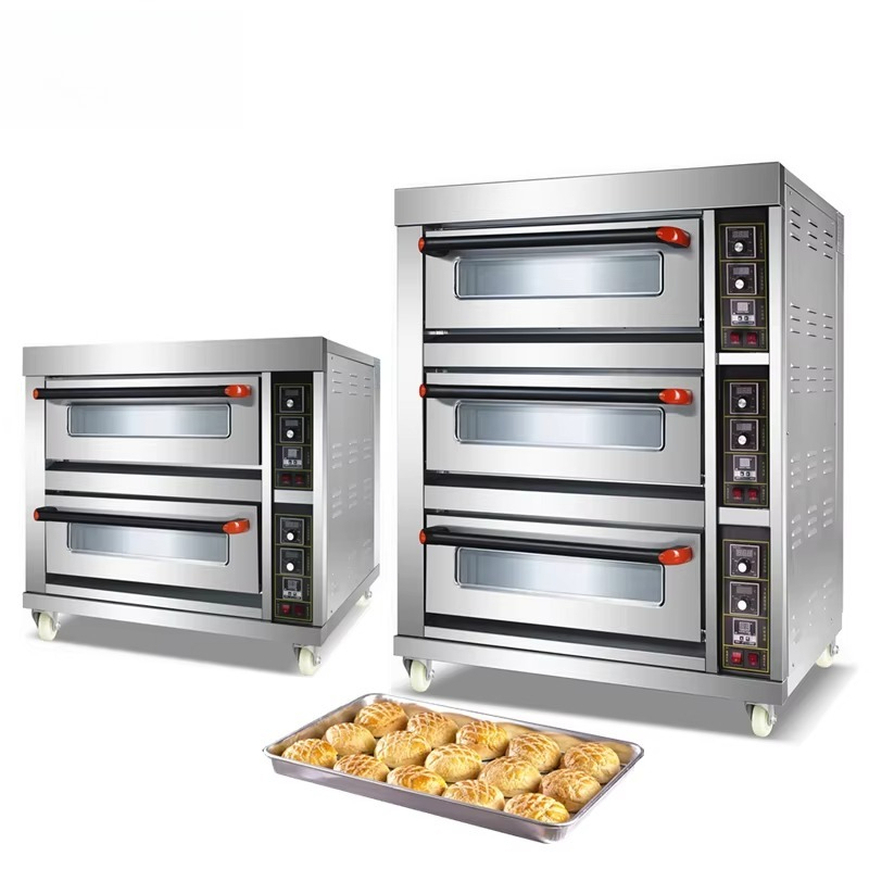 Commercial Kitchen Baking Oven - Oven Roti Komersial Inframerah Satu Tingkat