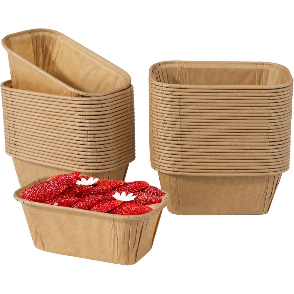 Kitchen Baking Dishes - 50 Buah Cetakan Kue Sekali Pakai,