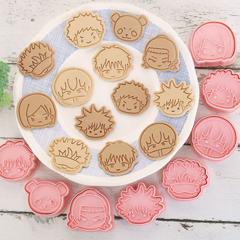 8 Buah Pemotong Kue Jujitsu Ka - Baking Kitchen For Kids ulasan dan harga