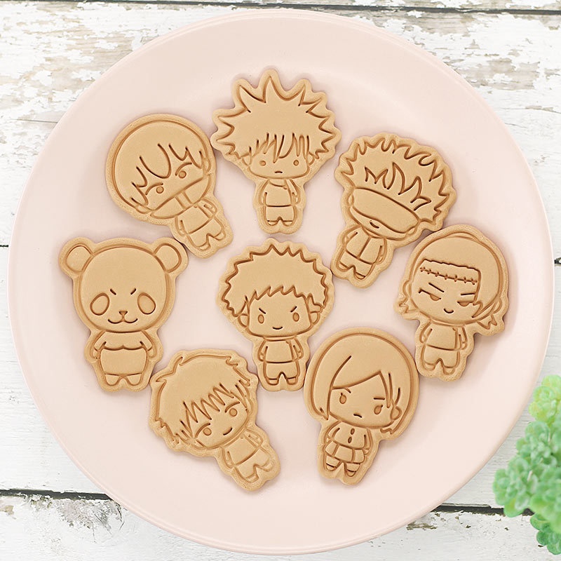 8 Buah Pemotong Kue Jujitsu Ka - Baking Kitchen For Kids ulasan dan harga