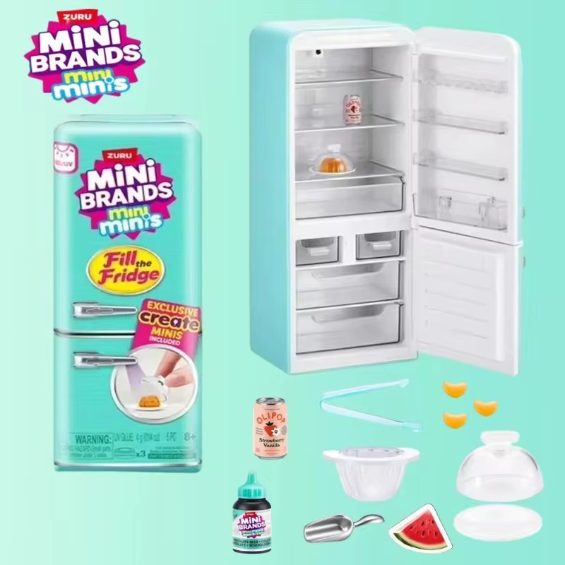 Set Mainan Kulkas Mini LED Men - Kitchen Up ulasan dan harga