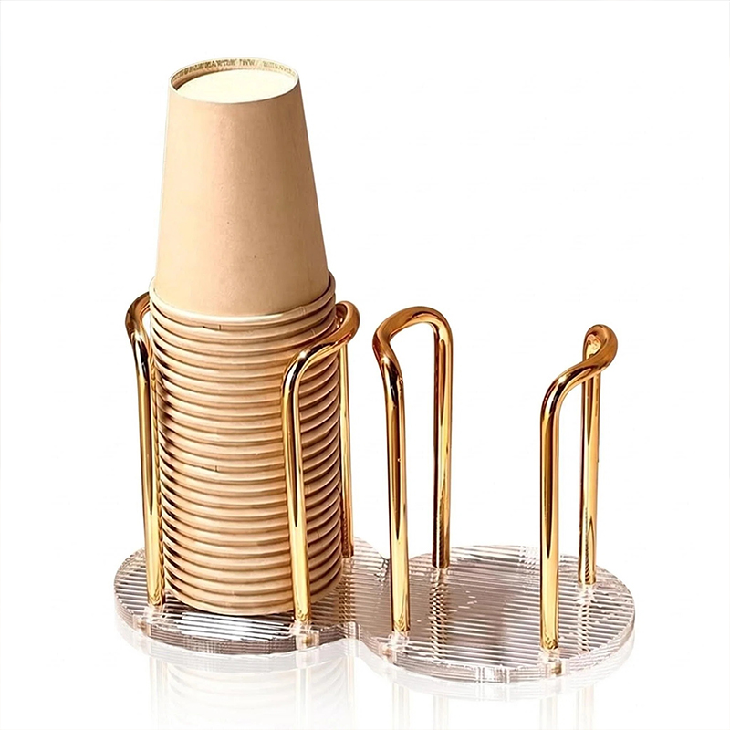 Rak Penyimpanan Gelas Dua Slot - Kitchen Up ulasan dan harga