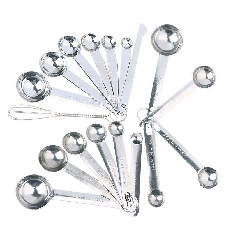 Cangkir Sendok Ukur Baja Tahan - Kitchen Baking Scale ulasan dan harga