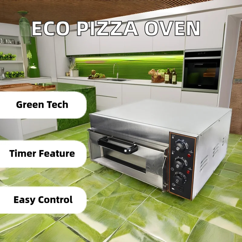 Oven Pizza Satu Dek Bahan Stai - Commercial Kitchen Baking Oven ulasan dan harga