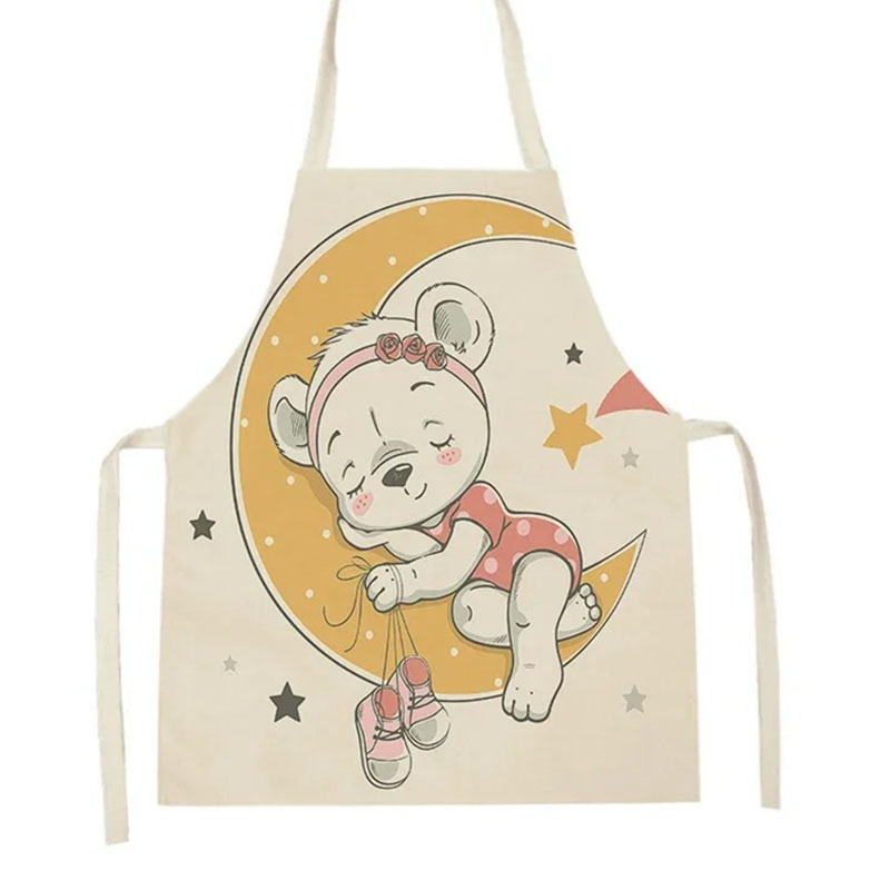 Celemek Dapur Motif Bintang Bu - Baking Kitchen For Kids ulasan dan harga