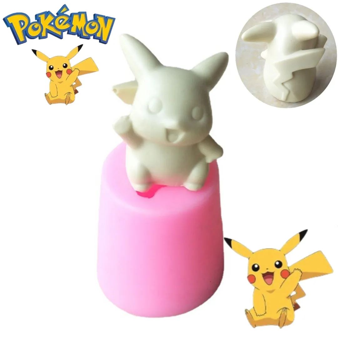 Cetakan Lilin 3D Pikachu Anime - Baking Kitchen For Kids ulasan dan harga