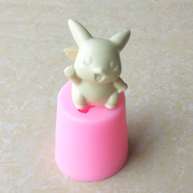 Cetakan Lilin 3D Pikachu Anime - Baking Kitchen For Kids ulasan dan harga