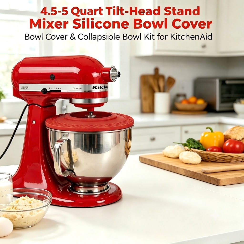 Tutup Mangkuk Silikon Anti Tum - Kitchen Aid Baking Lid ulasan dan harga