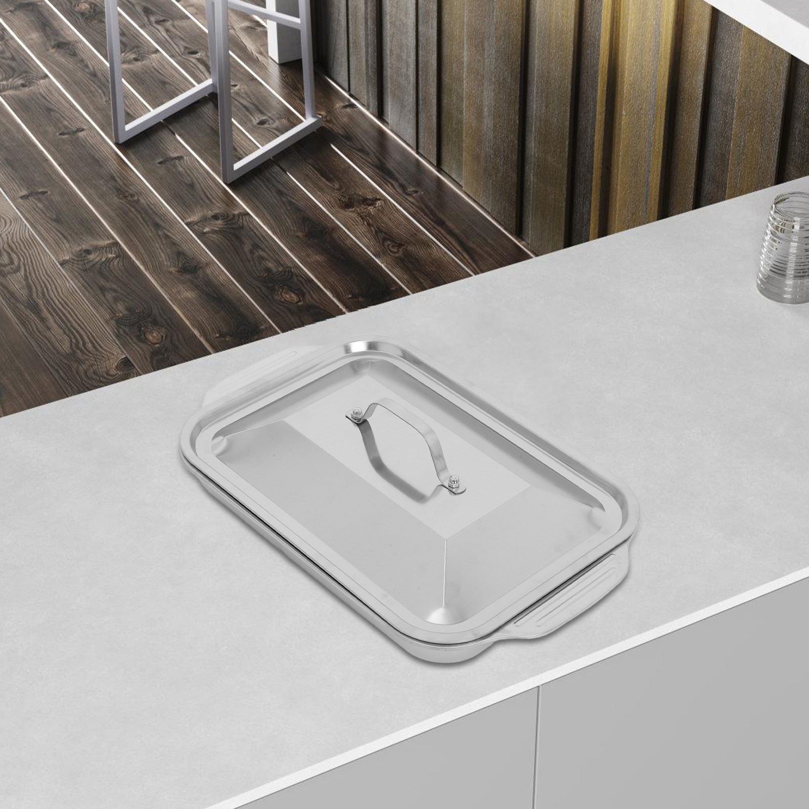 Nampan Panggang Persegi Panjan - Kitchen Baking Dishes ulasan dan harga