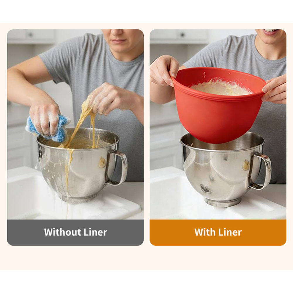 Mangkuk Silikon Dengan Tutup u - Kitchen Aid Baking Lid ulasan dan harga