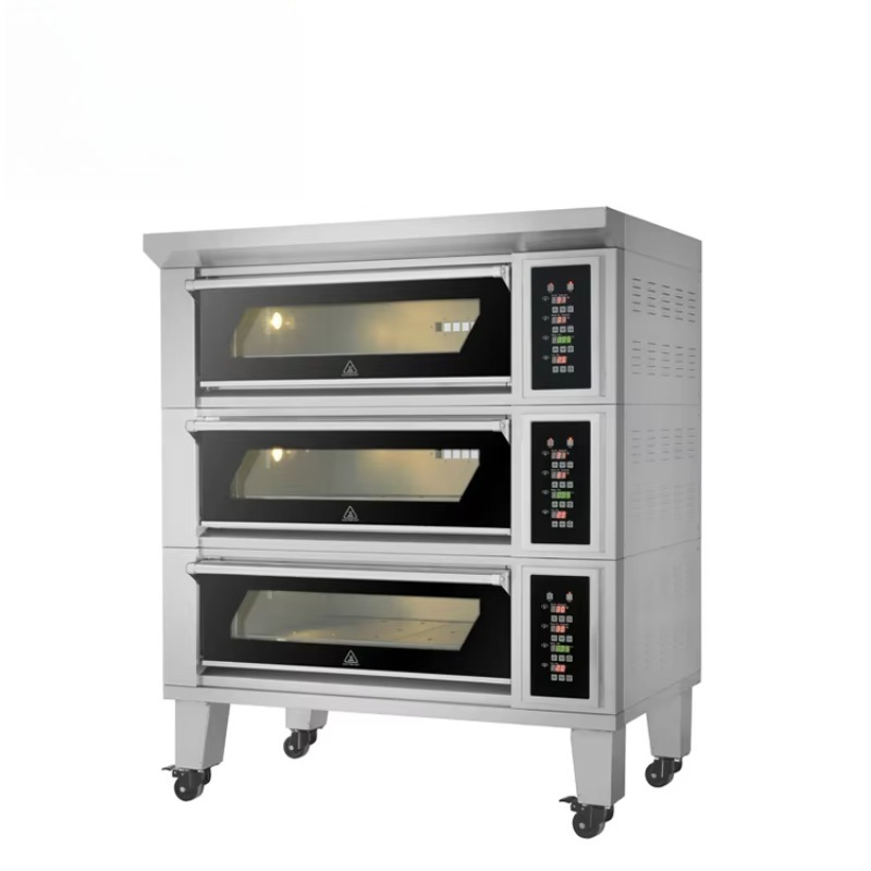 Oven Dek Listrik Kustom 1 Dek  - Commercial Kitchen Baking Oven ulasan dan harga