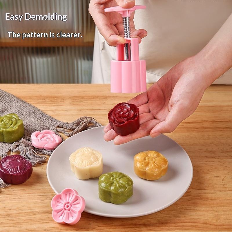 1 Set Baru Cetakan Kue Bulan D - Kitchen Baking Torch ulasan dan harga