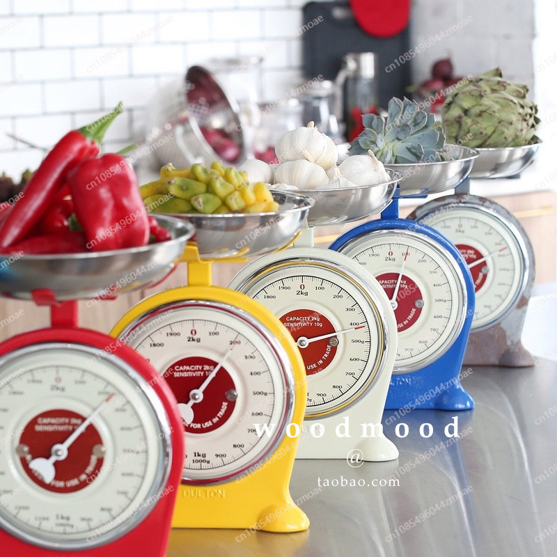 Timbangan meja logam retro 2KG - Kitchen Baking Scale ulasan dan harga