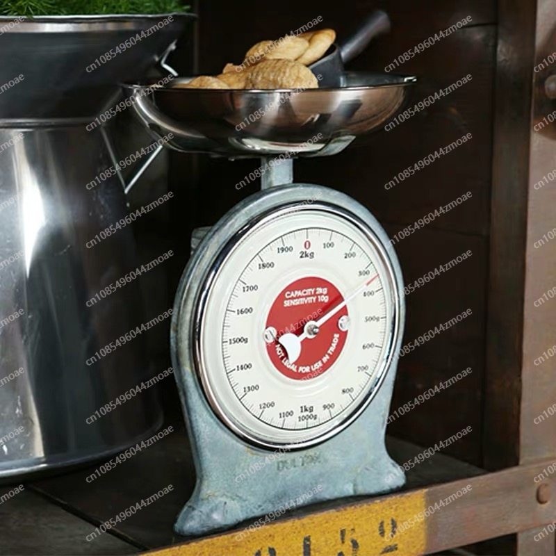 Timbangan meja logam retro 2KG - Kitchen Baking Scale ulasan dan harga