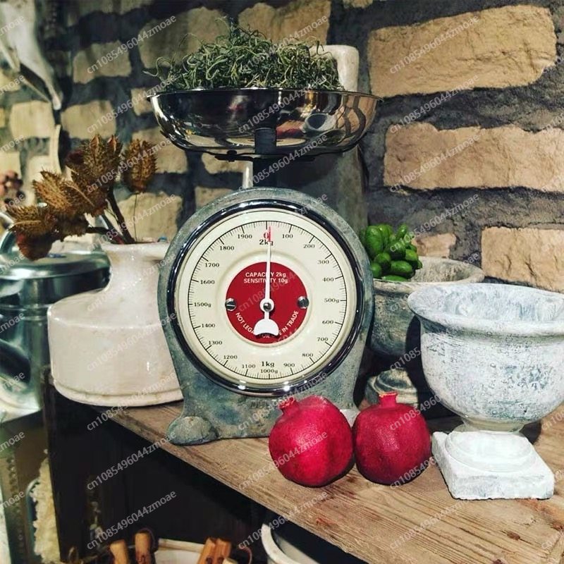 Timbangan meja logam retro 2KG - Kitchen Baking Scale ulasan dan harga