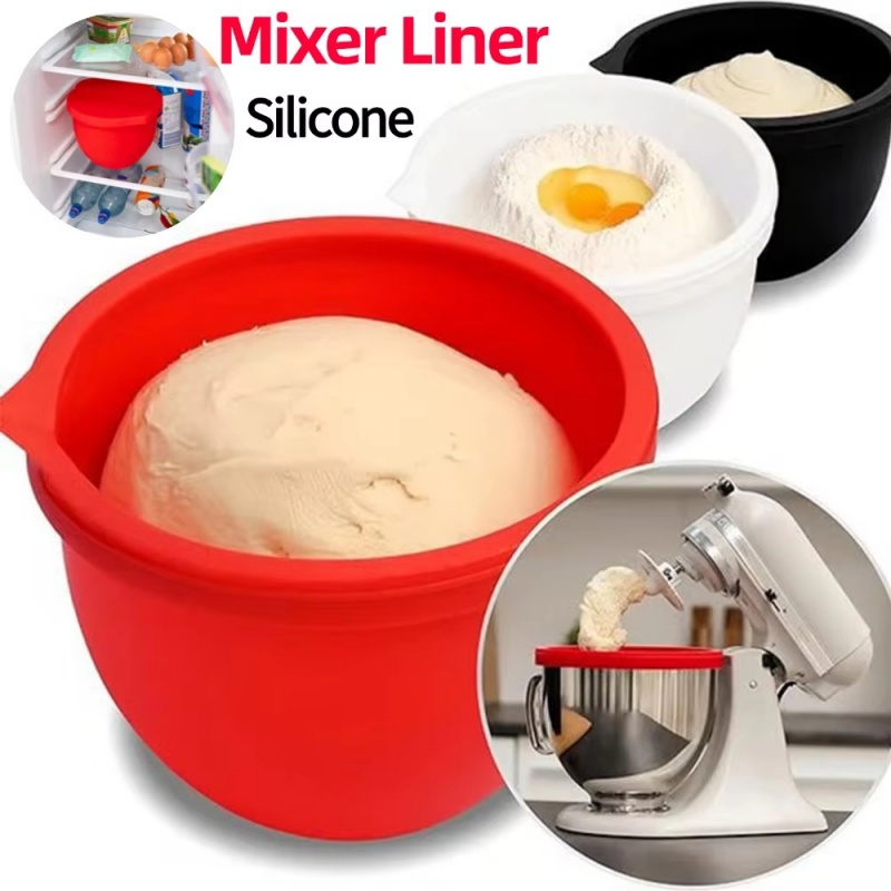 Pelapis Mangkuk Silikon untuk  - Kitchen Aid Baking Lid ulasan dan harga