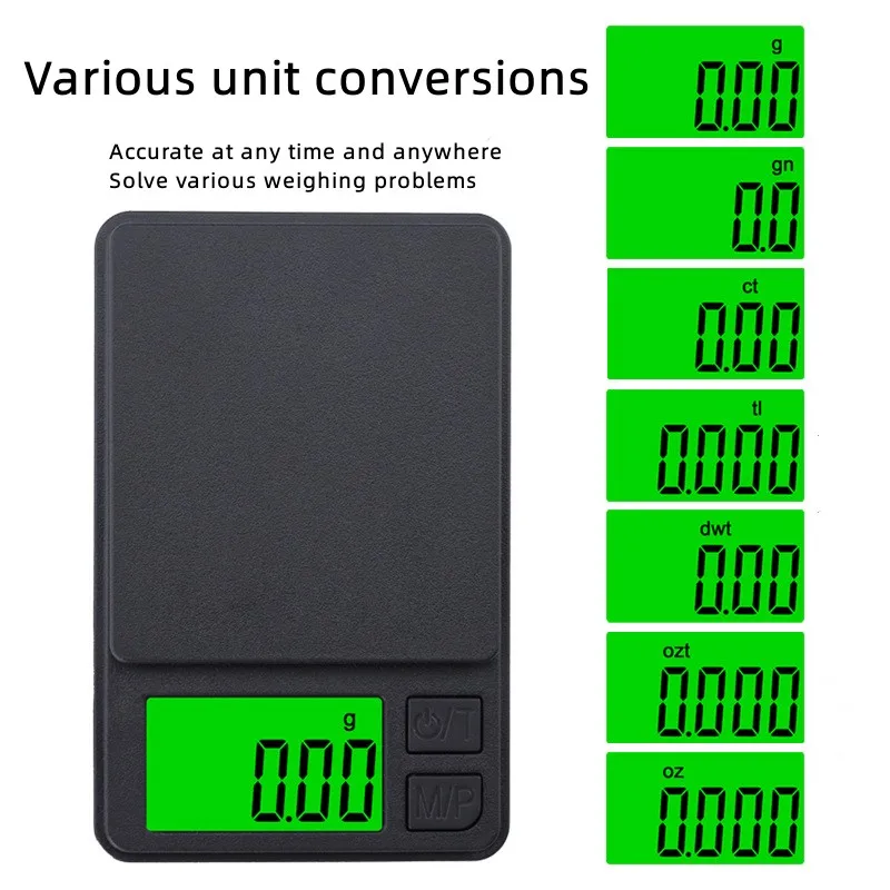Timbangan digital mini 200/500 - Kitchen Baking Scale ulasan dan harga