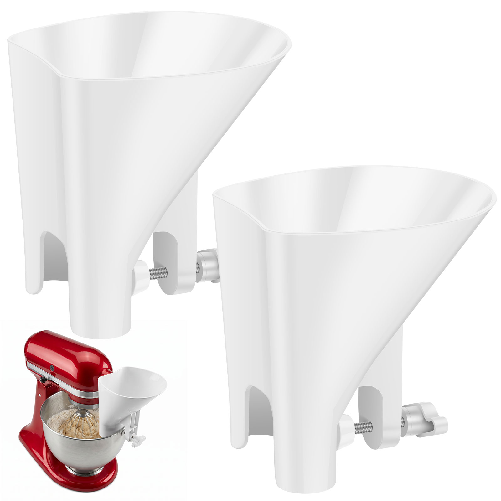 Corong Tepung Anti Tumpah untu - Kitchen Baking Mixer ulasan dan harga