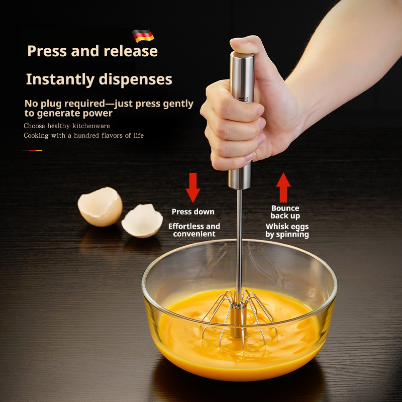 Pengocok Telur Stainless Steel - Kitchen Baking Mixer ulasan dan harga