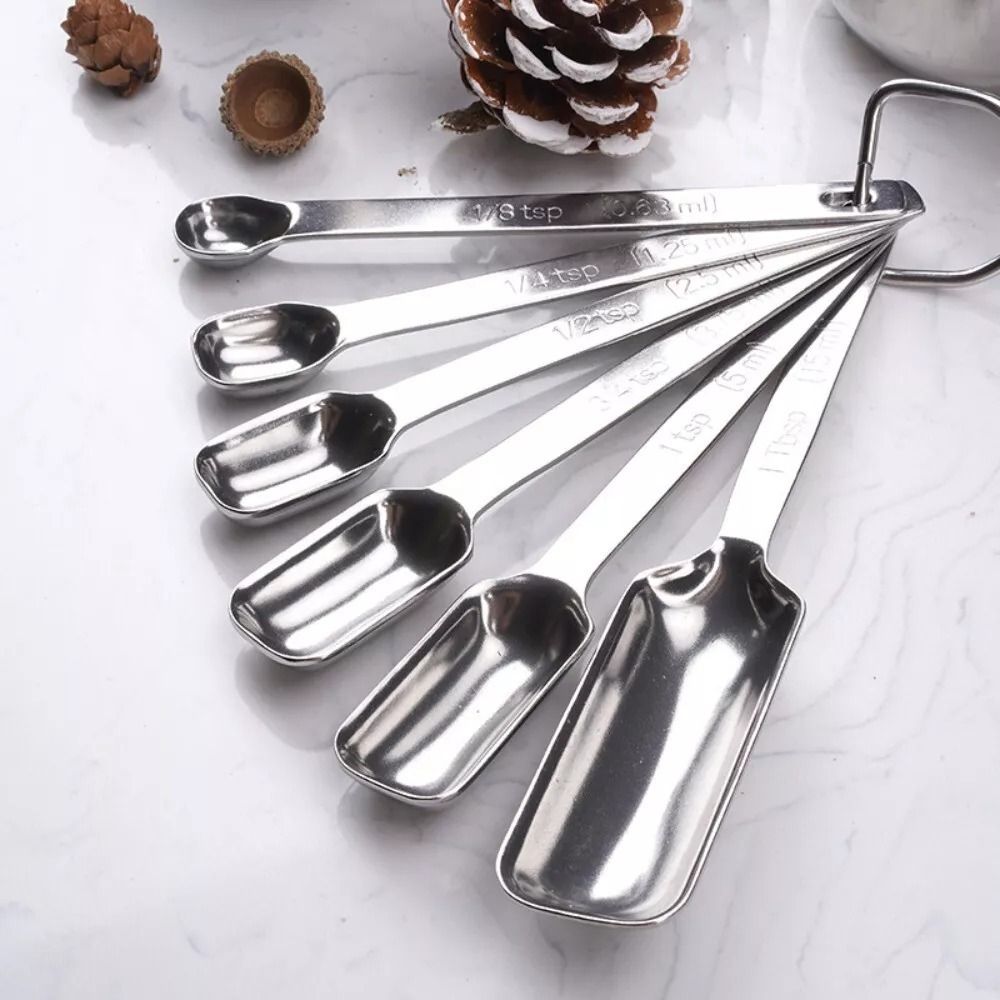 Sendok ukur baja tahan karat 6 - Kitchen Baking Scale ulasan dan harga