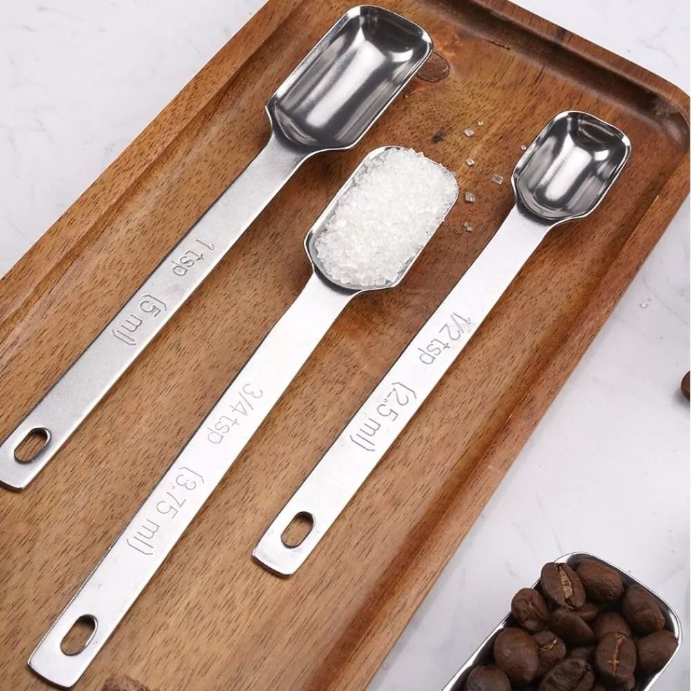 Sendok ukur baja tahan karat 6 - Kitchen Baking Scale ulasan dan harga