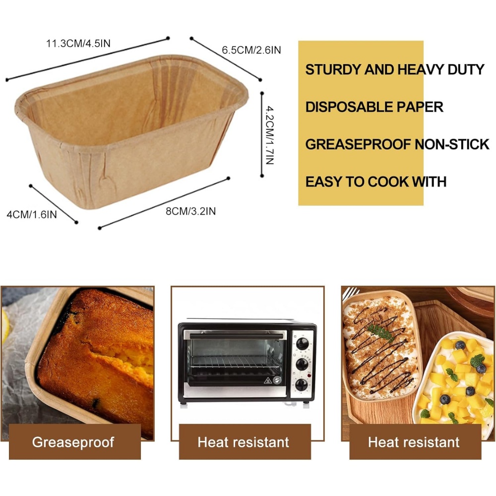 50 Buah Cetakan Kue Sekali Pak - Kitchen Baking Dishes ulasan dan harga