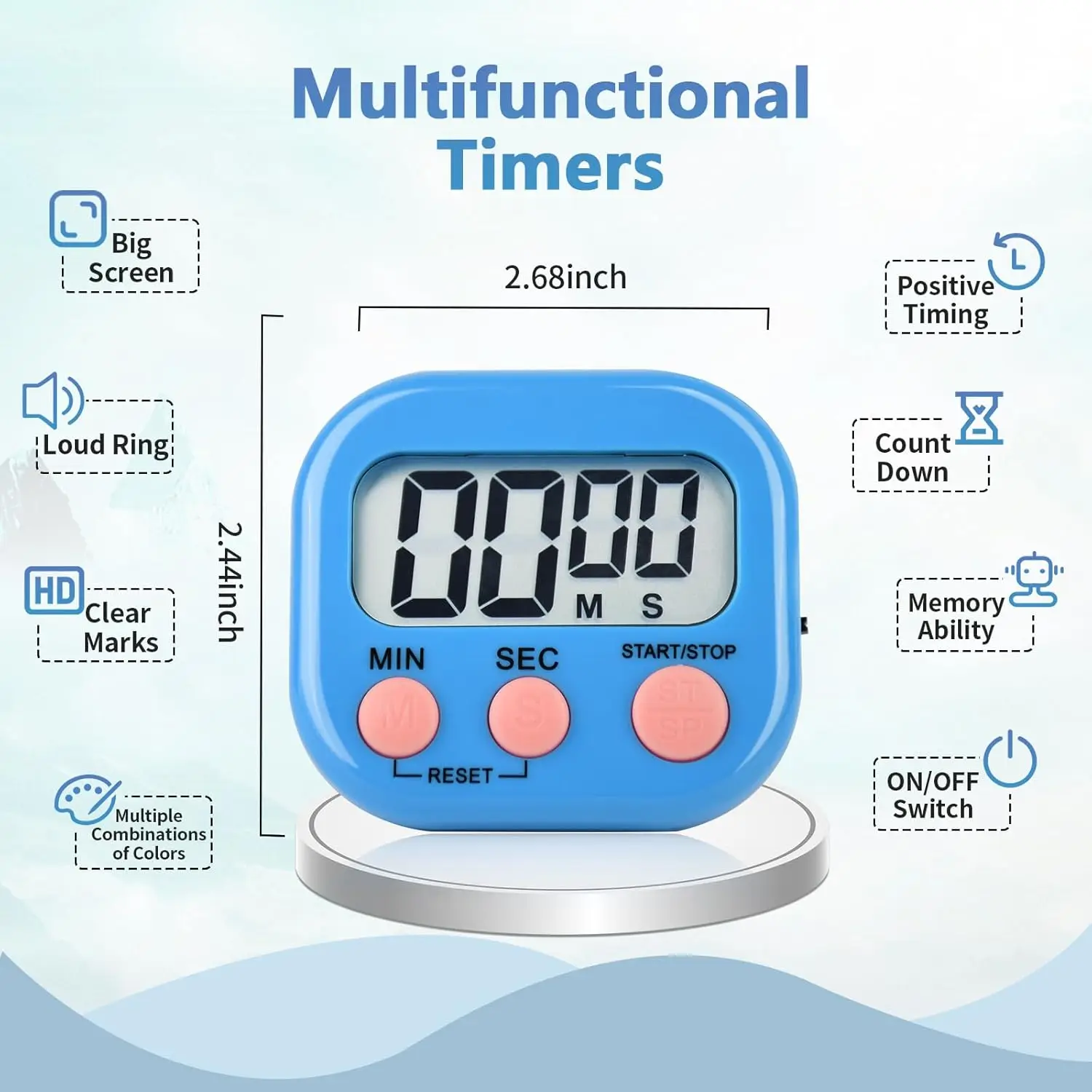 Timer Dapur Magnetik Digital d - Baking Kitchen Set Up ulasan dan harga