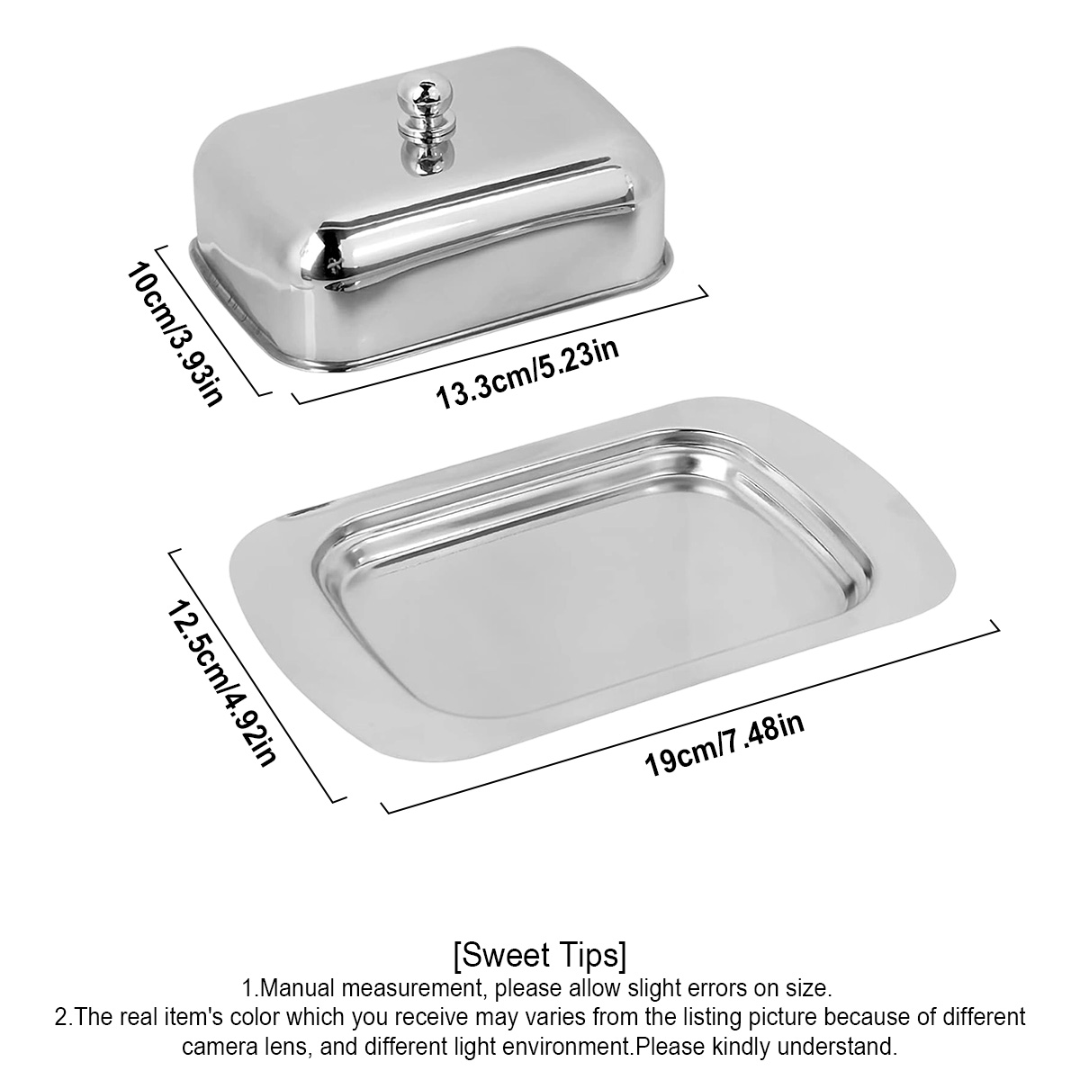 1 Buah Wadah Mentega Baja Taha - Kitchen Baking Dishes ulasan dan harga