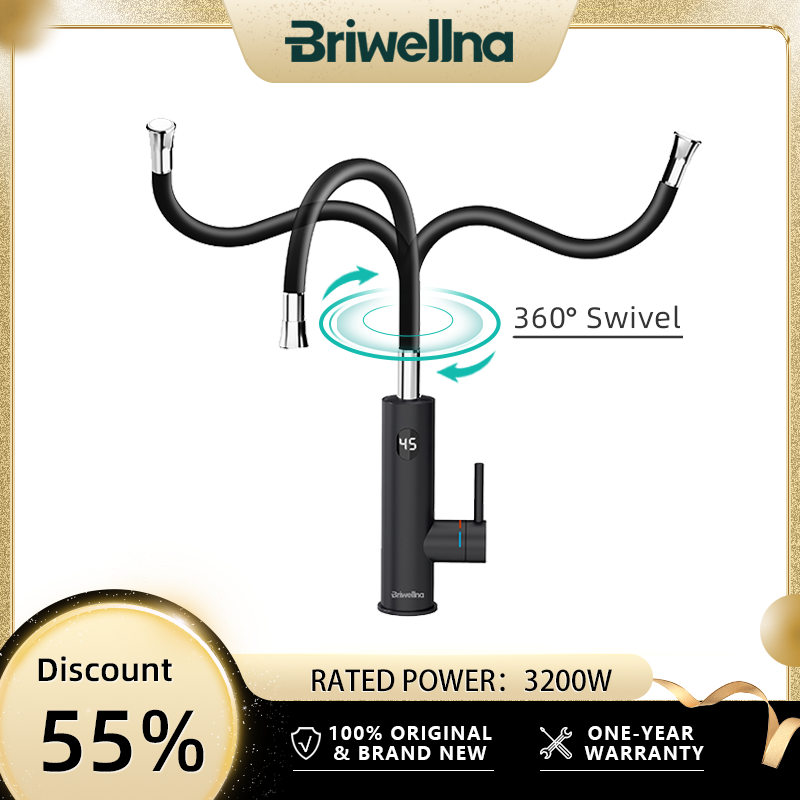Pemanas Air Listrik Briwellna  - Kitchen Baking Mixer ulasan dan harga