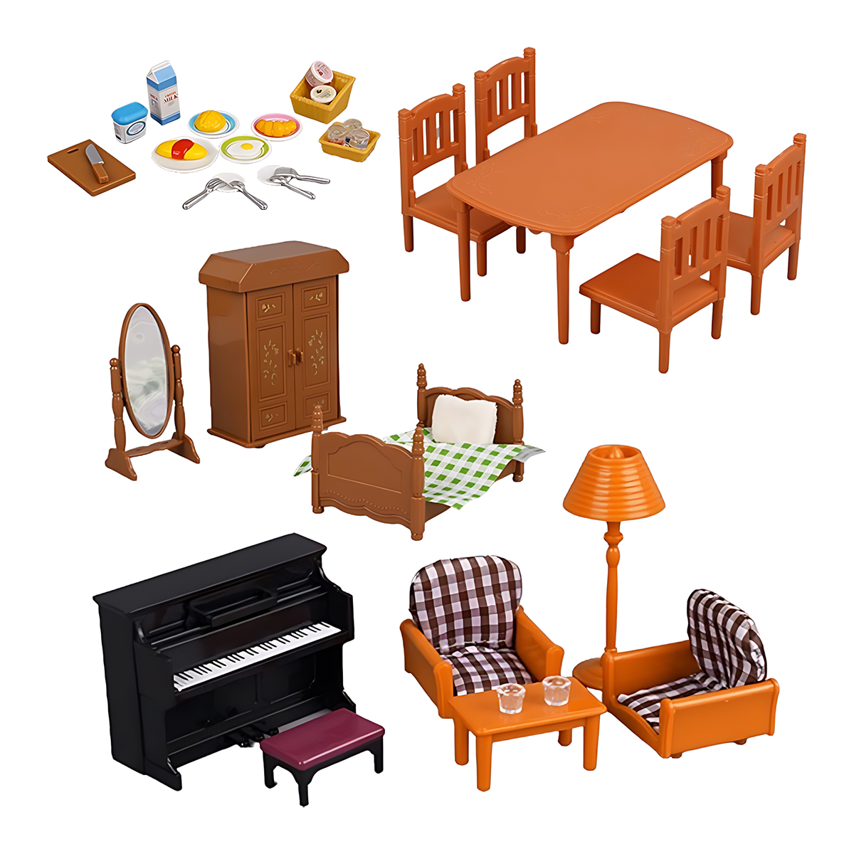 Furnitur Miniatur 1:12 Rumah B - Kitchen Up ulasan dan harga